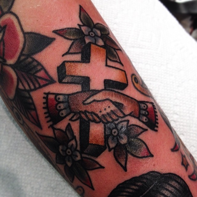 90 Cross Tattoos for the Religious and Not So Religious