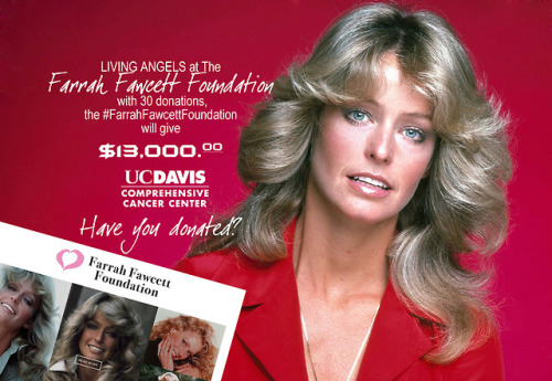 You did it! Your gifts unlocked the gift of $13,000.00 from The Farrah Fawcett Foundation! LINK TO D