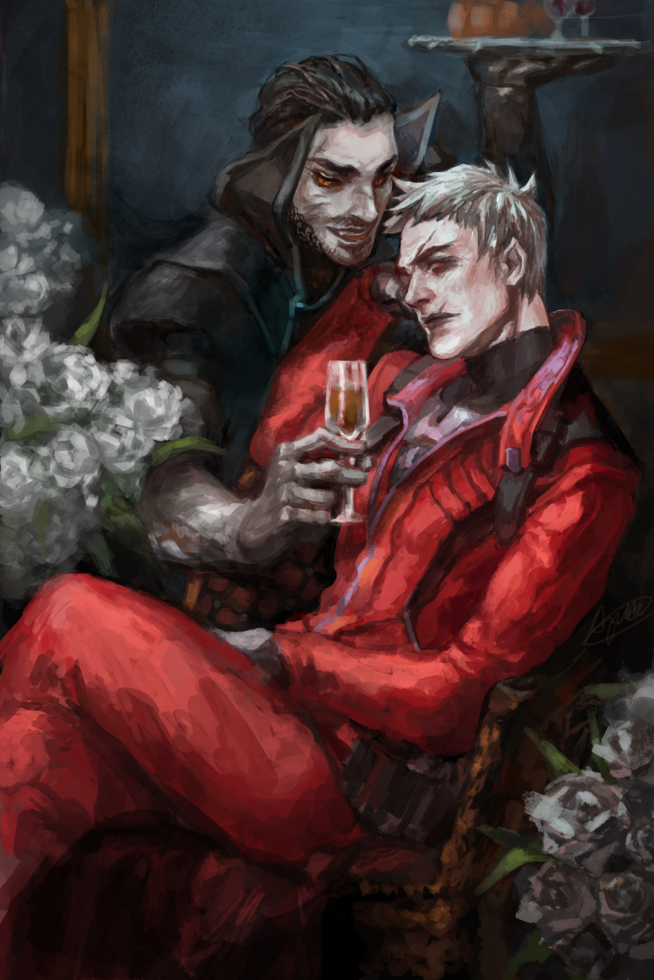 pansen1802:  My Lord, your pumpkin juice. 