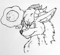 Inktober 27 - Nova_Wuff’s Nova Caine