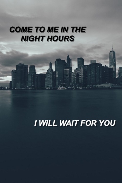 shadowhuntersus: I can’t help but be wrong in the dark‘cause I’m overcome in this 