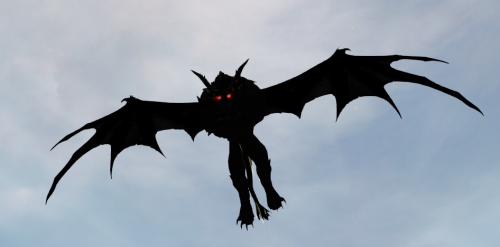 Mothman sighted in the skies of Divinity’s Reach.