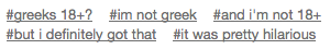 daftwithoneshoe:  daftwithoneshoe:  gently-wafting-curtains:  daftwithoneshoe:  earthnation:  hey girl r u medusa because u make me rock hard lmao only greeks 18+ will get this one  you must be icarus because that joke fell flat  oooooh burn    The best