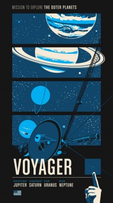 theangrybee:  jedavu:  Robotic Space Missions Posters  Omg one of these has the space probe my dad worked on!!!! *orders a 100*