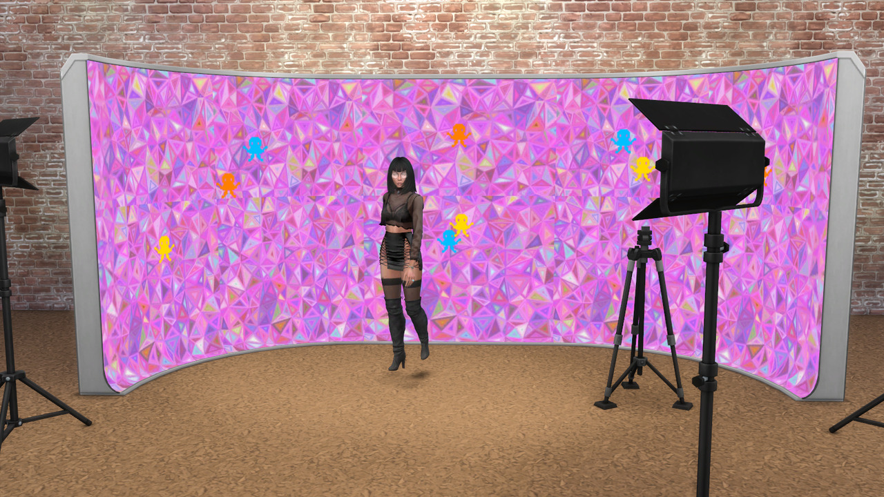 Annett's Sims 4 World: Moschino Stuff - Photo Walls - Pattern