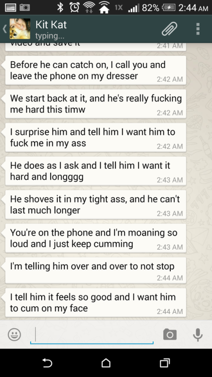 She even surprises me sometimes… My dirty little slut of a wife lays out her plan to fuck a friend o