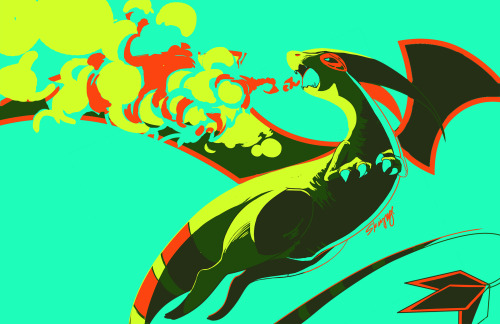 dizzieskizze: #59/721 Flygon  In color palette #20 