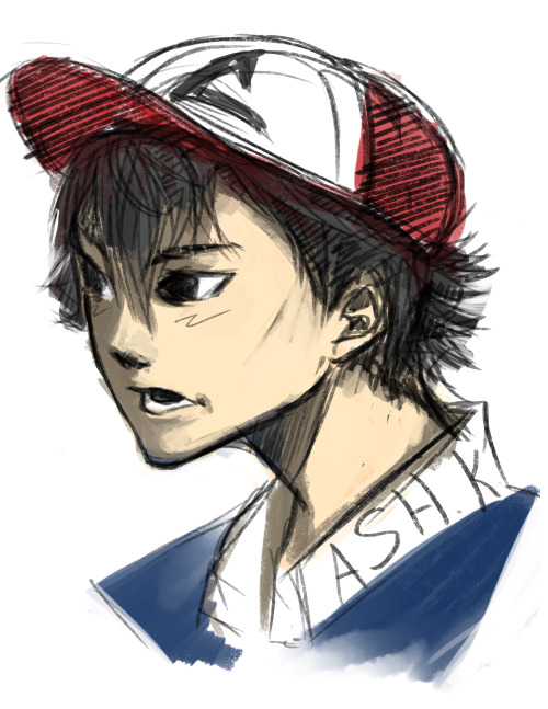 mayshallwin:  Ash Ketchum Fanart thing 