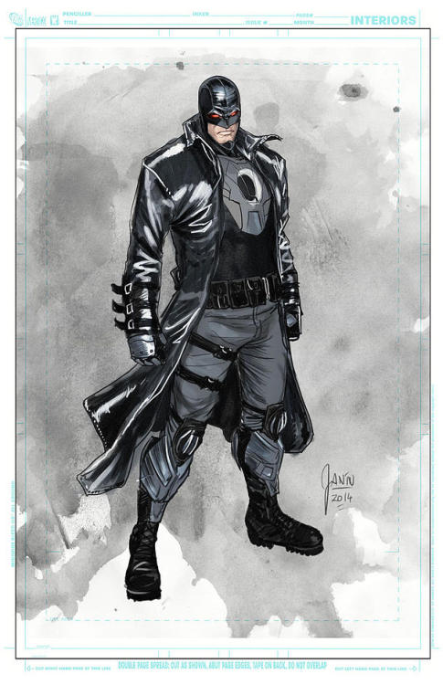 XXX charactermodel:  Midnighter by Mikel Janin photo