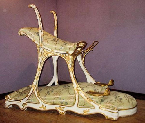 Edward VII’s Sex Chair,The British King Edward VII had very strong sexual appetites. His whole life 