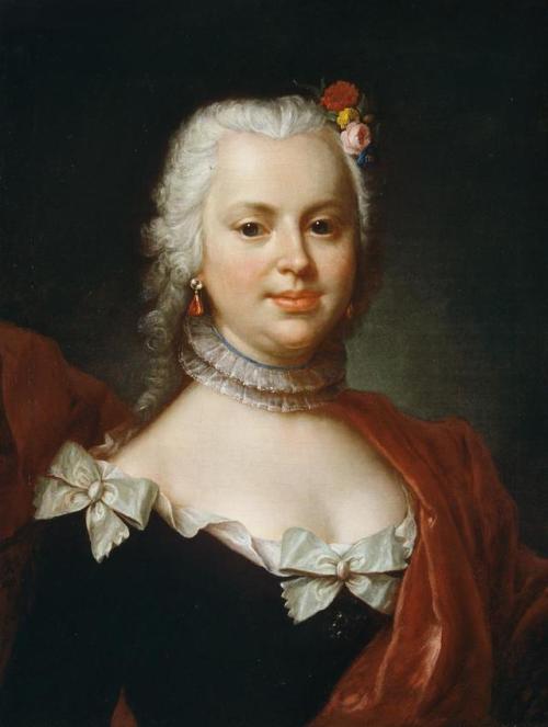Baroness Swihowska by Adam Manyoki, 1747
