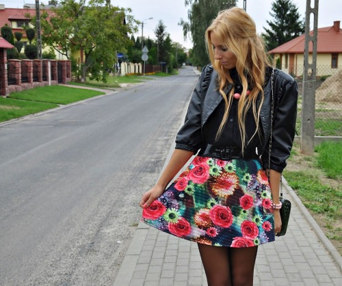 Etykiety: floral, Moje stylizacje, ootd, Outfit, stylizacje, szpilki Fashionmylegs- Daily fashion fr