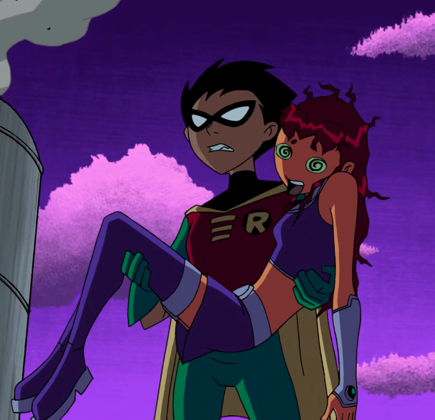 starfire and robin