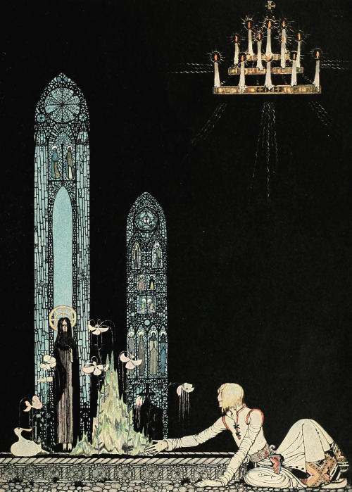 finsterforst:Illustrations by Kay Nielsen, from East of the Sun and West of the Moon : Old Tale