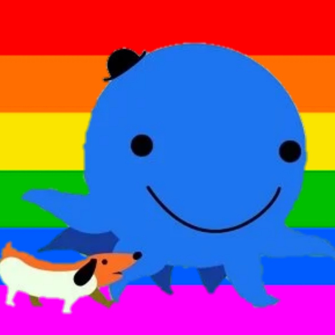 gay clown club — oswald the octopus from oswald is a gay clown!
