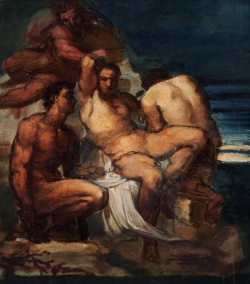 Porn hadrian6:  Study of Prometheus Unbound. 19th.century. photos