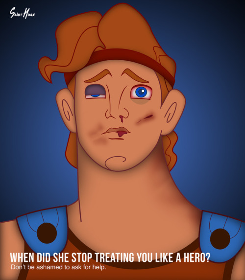 micdotcom:spooksgirlclaws:bandtubersxtroyler:troyesivanismyqueen: poppypicklesticks:  cannabli5s:  antifeministbeauty:  micdotcom:  Artists uses Disney princes to highlight domestic abuse’s least visible victims Follow micdotcom  There needs to be more