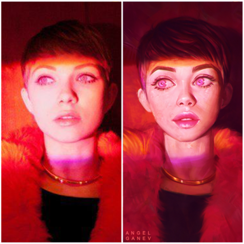 angelganev: My Art vs The Reference~ ‘How do you find art motivation’ is something I get asked all t