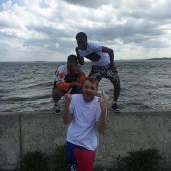 When you drunk and you have to save your nigga from jumping in the water and its only 4 o'clock in the afternoon