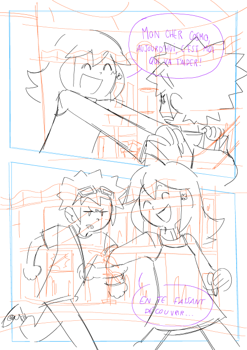 A Little Comic About Cosmo And Pansy Going To The Mall And Learning About