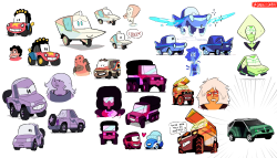 paleosteno:  lunarphoenix:  vondellswain:    i cant believe what has come out of my hands     Pearl is a Reliant Robin I’m dying  what…