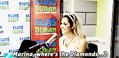 elevenclaras:  marina & the diamonds + it’s not a band, please do your research 