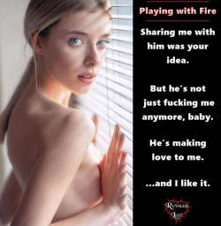 ruthless-lust:Cucktales: Playing with Fire