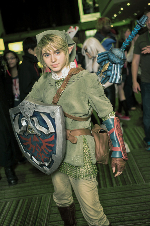 Some shots of my Twilight Princess Link cosplay from Anime Matsuri 2013. (: Feel free to check out m