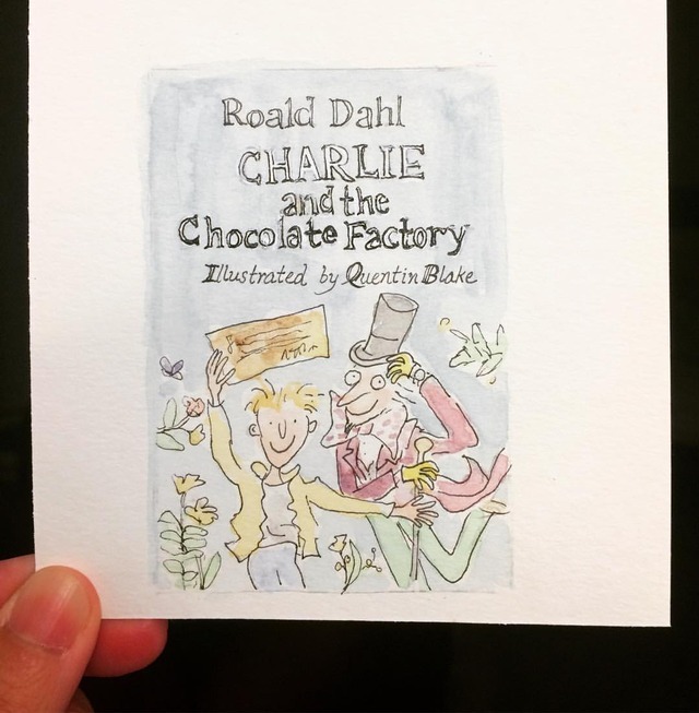 Weve moved on to Charlie and the Chocolate Factory at bedtime. I have loved Roald Dahl books since I was eight, but never really thought about how much I loved Quentin Blakes drawings until 16 years ago, when I stumbled on an exhibit featuring his work at the National Portrait Gallery in London. I admire the looseness and the vulnerability of his lines. I wish my drawings were more like his. . . . #momlife #motherhoodunplugged #motherhoodthroughinstagram #parentlife #parenting #drawingoftheday #drawingaday #dailysketch #draweveryday #dailydrawing #bookcover #booknerd #roalddahl #charlieandthechocolatefactory #classicbooks #raisingreaders #bedtimereading #currentlyreading #quentinblake #roalddahl#drawingoftheday#drawingaday#draweveryday#motherhoodunplugged#momlife#classicbooks#currentlyreading#parentlife#raisingreaders#quentinblake#bookcover#motherhoodthroughinstagram#dailysketch#dailydrawing#parenting#charlieandthechocolatefactory#booknerd#bedtimereading