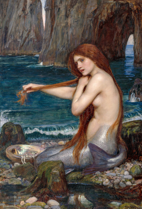 mysteriousartcentury:  John William Waterhouse (1849-1917) was an English painter of the Victorian era known for his Pre-Raphaelites and mythological subjects.-John William WaterhouseInstagram - Facebook - Website