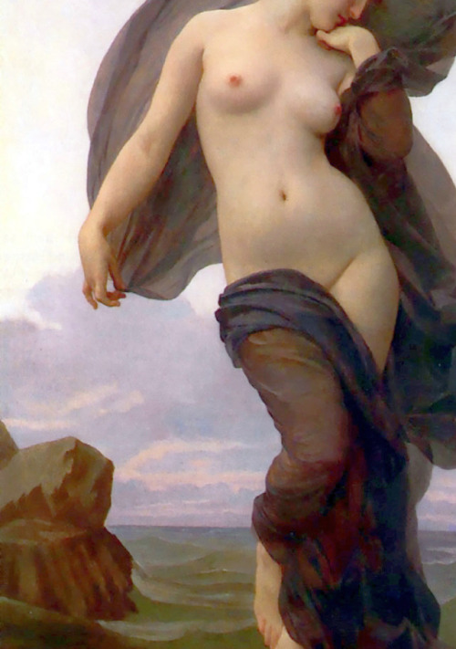 antoniettabrandeisova:  Evening Mood (detail), c.1882. William Adolphe Bouguereau, 