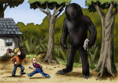lpbestiary: Momo is a hominid cryptid that has been seen throughout the State of Missouri. The name 