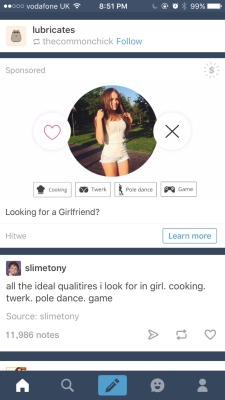 slimetony:  cresentisspeltwrong:  @slimetony I found your perfect girl  do you realize you just screenshotted my post 