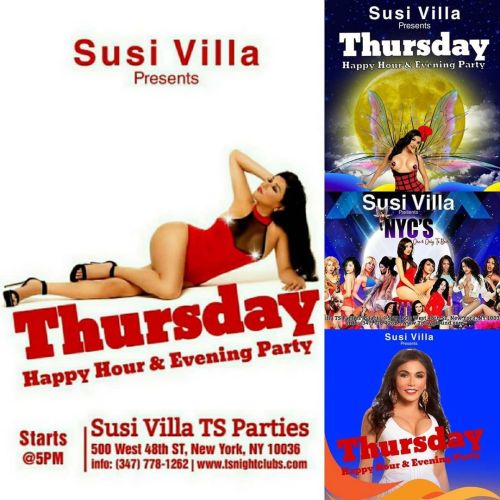 Susi Villa ts parties #monday #tuesday #wednesday #thursday #fridaynight #friday #saturday #sunday #