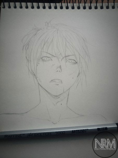 noragami-ru-manga:   Our artist draws Yato. He looks like this after the 62 chapter.  by tama0107