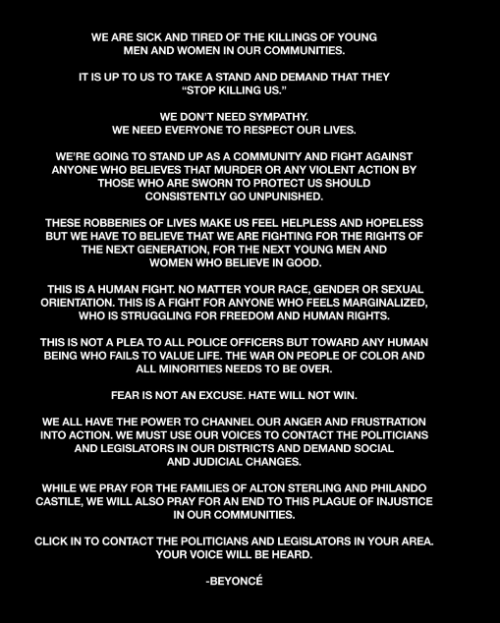 FREEDOMWe all have the power to channel our anger and frustration into action. We must use our voice