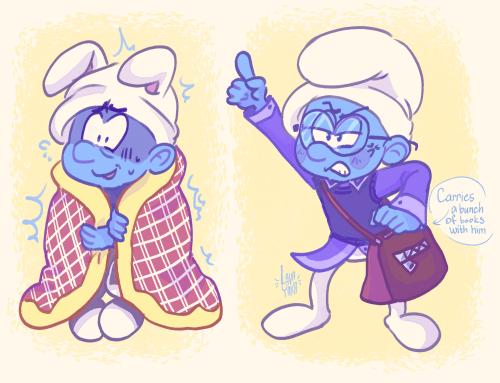 *redesigns smurfs aggressively* my babies//…