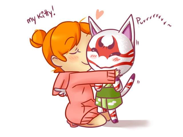 sugarpan:  I just love my kitty cat~ &lt;3&lt;3&lt;3 
