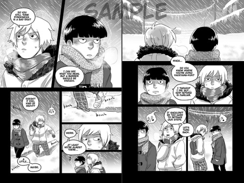 denpasei: denpasei:My MP100 book #3 is now open for pre-order until 3.17! Reblogs are appreciated ❤ 