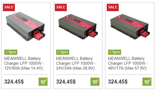 MEANWELL PB Series of Chargers 12V, 24V, 48V
Check the time-limited offer for the MEANWELL PB Series Chargers for 12V, 24V and 48V applications.
Check on-line at the GWL/Shop.
See also here - MEANWELL – the Charging Solution for 12V, 24V, 48V