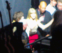 omgstyles:Harry and Taylor jamming at Z100 Jingle Ball [x]
