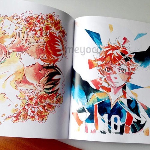 cousaten:My Haikyuu!! illustration fanbook is now available for purchase in my Tictail! A5 sizePerfe