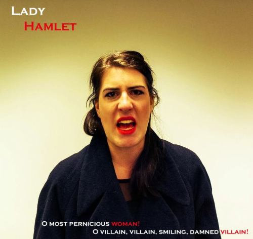 fuckyeahhamlet: Hell Shakespeare’s Lady Hamlet