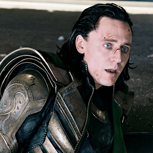 lokihiddleston: “Playing a superhero bad guy is pure escapism.”