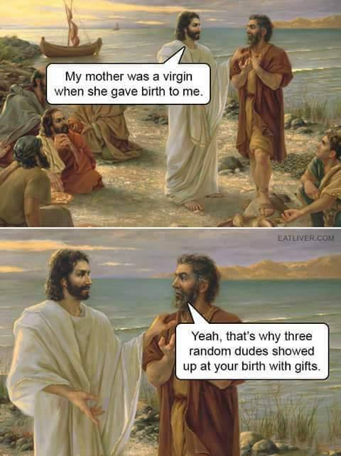 wolf-with-a-grin:Holy shit Jesus is the original story of Mama Mia