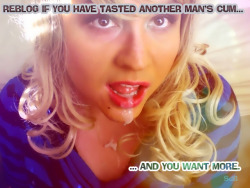 sissybeginner:  wikidts:Please, sir, may I have some more.  today 5 times, different cocks