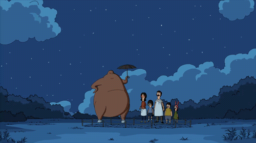 boringbengali:Bob’s Burgers x My Neighbor Totoro 