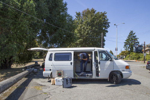 Founder Tony Shure’s “Van Salad”Location: Seattle, WAChopt Founder Tony Shure had a dream…wel