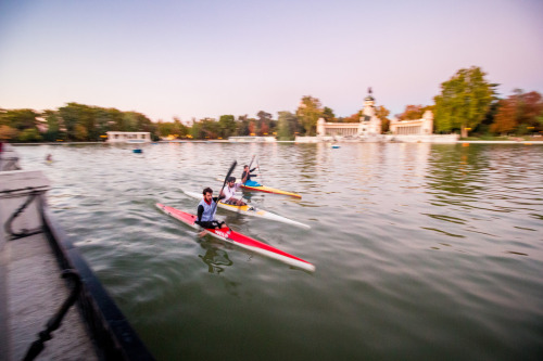 Canoing at Parque del RetiroMadrid, Spain, 2015