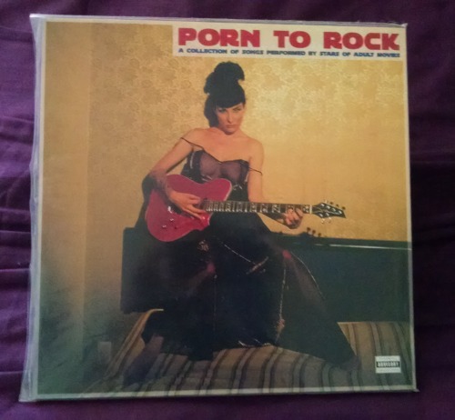 One of my most peculiar record store findings. Porn To Rock is a compilation of various pornstars fr